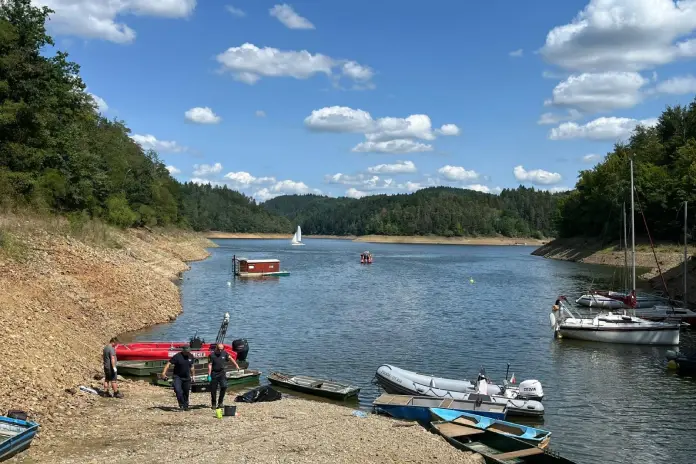 Orlická přehrada dvě mrtvoly